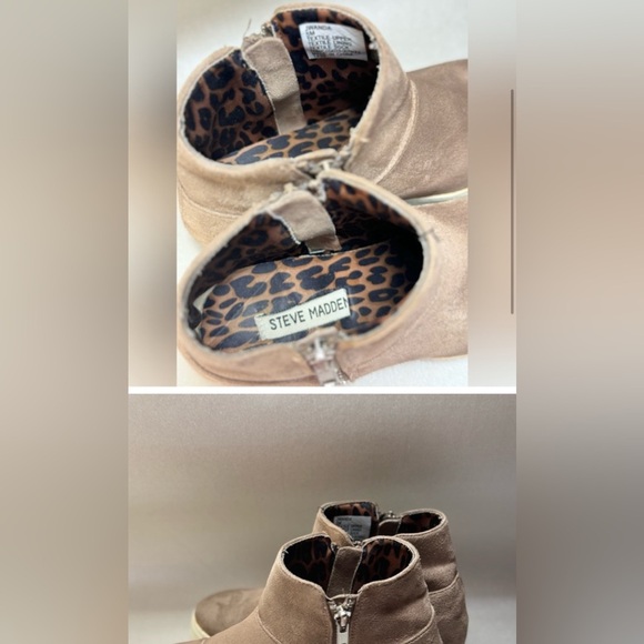 Steve Madden Jwanda Wedge Sneaker | 2 pair | Girls | Black and Tan | Size 5 - Picture 11 of 14